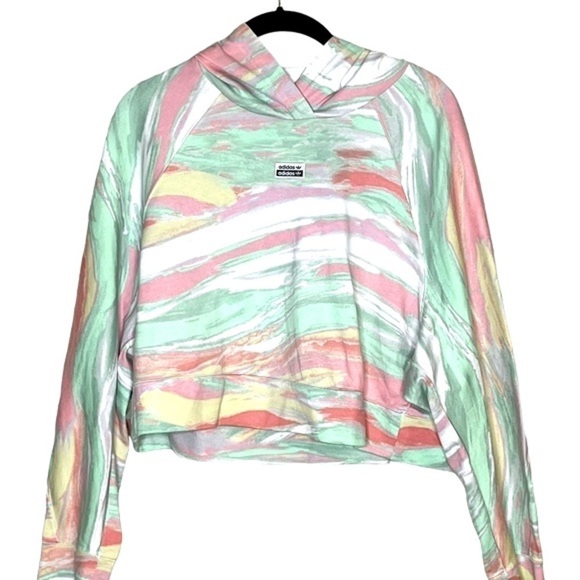 ADIDAS RYV Cropped Hoodie - Picture 1 of 4